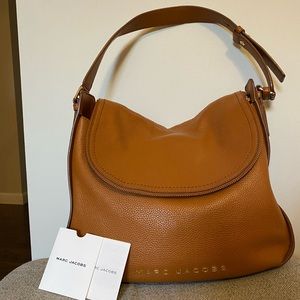 Marc Jacobs leather hobo, like new! Gorgeous bag!